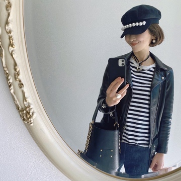 全部お気に入りアイテムでカジュアルスタイル