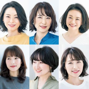 初夏にぴったりの短め「上向きボブ」が人気！【50代髪型人気ランキングTOP10】