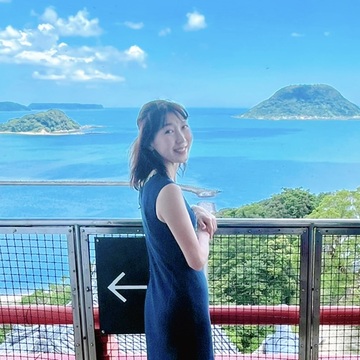 UNIQLO マメの美ラインニットワンピースで プチ城下町 唐津へ