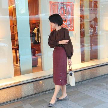 秋色の装いで渋谷ストリーム“TORRENT”へ《ファッション編》