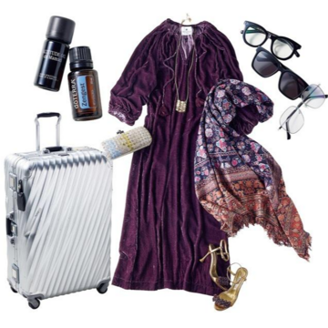 ドレスアップシーンに役立つアイテム満載！大草直子さんの旅コーデ＆おしゃれ小物