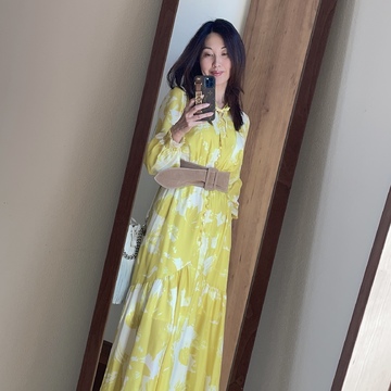 1枚で決まる華やかプリントワンピースと初夏の京都旅