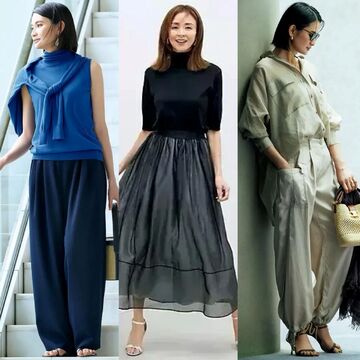 50代、暑い秋はこのコーデがおしゃれ！あか抜ける9月のスタイル