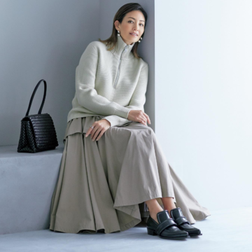 【“ほぼフラット靴”なら裏切らない！】ボッテガ・ヴェネタのインパクトのあるローファー