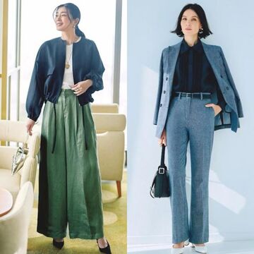 休日のカジュアルスタイルから知的なお仕事スタイルまで【50代の1週間コーデ】