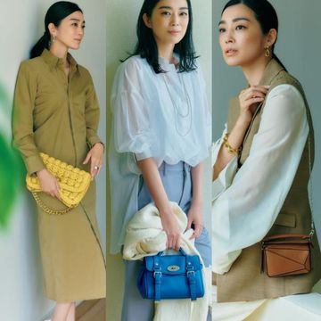 アラフィー女性が春に買うべき「主役バッグ」一点投入でコーデが見違える！
