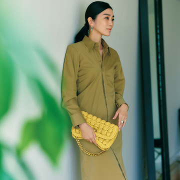 ボッテガ・ヴェネタの新作はクロシェ×イエローで春気分【春ファッションが見違える主役バッグ】