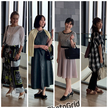 jマダムのホテルでランチコーデ