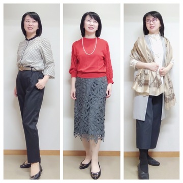 10月下旬　アラフィフ秘書お仕事毎日服