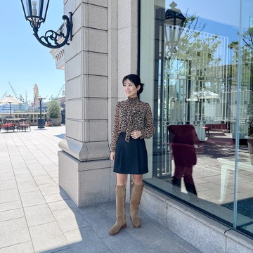 【秋ファッション】レオパード柄をエレガントにコーデ