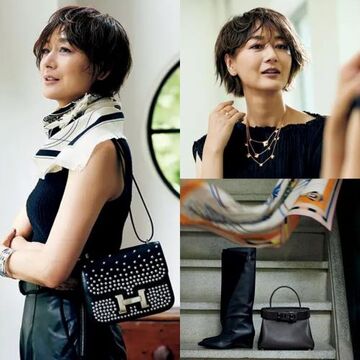 50代が心ときめく「エルメス」極上アイテムで優雅な装い