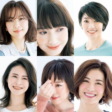 毛先の軽やかさで春服に似合うヘアスタイルに！【50代髪型人気ランキングTOP10】
