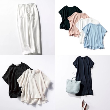 「E by eclat」長く愛され続けている夏のHIT名品【50代ファッション】