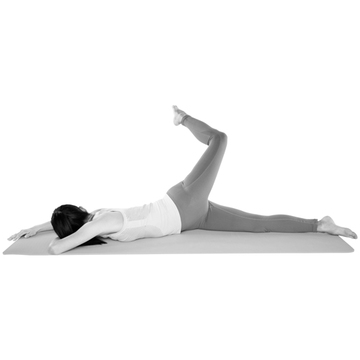 臀部の深層筋を鍛え、おしりの形を整える「足クレーン」【おしり筋伸ばし】