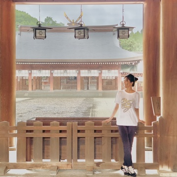 GU Tシャツで橿原神宮へ