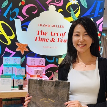 フランクミューラーカフェで紅茶三昧