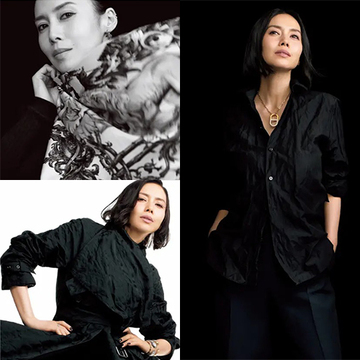 50代のドレスアップスタイルに華やぎを！女優・中谷美紀さん「ブラック×ジュエリー」まとめ