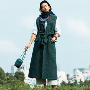 【最旬の10着で過ごす7days】Day.1 ワンマイルの外出もさりげないおしゃれで気分UP