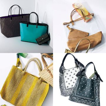 アラフィーにおすすめ！収納力とおしゃれを兼ね備えた『しゃれ見えマーケットバッグ』