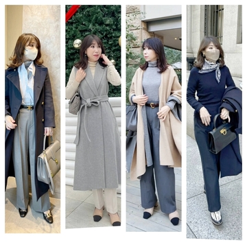 My 定番♪【UNIQLO】名品ニットの着回しコーデ