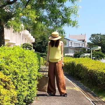 イエロー&ブラウン 〜車で伊豆へ スティケーション♩