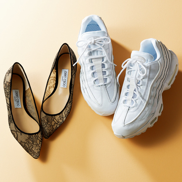 鈴木たま江さんの白スニーカー＆フラット靴【おしゃれプロのスニーカーともう一足】