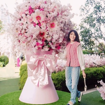 春デニムにアップデート!都会のオアシスSKY GARDENへ