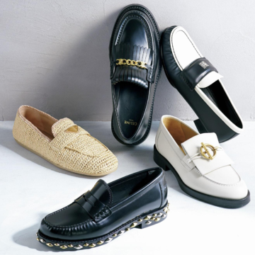 【“ほぼフラット靴”なら裏切らない！】インパクト強めを選んで！ひと技ローファー5選