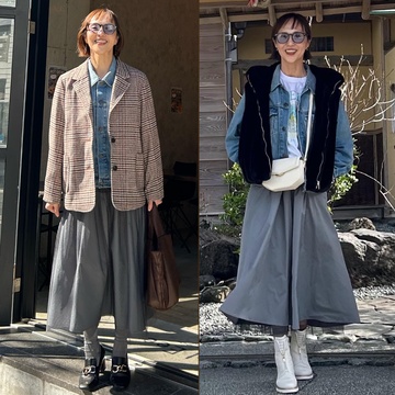 購入したデニムジャケットはGUのメンズ物