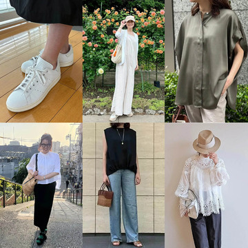 ホテルランチなどのシーンでも履ける！エクラ編集部愛用のモノトーンのスニーカー【人気記事週間ランキングTOP10】