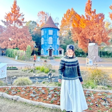 zaraノルディックセーターでムーミンバレーパークへ