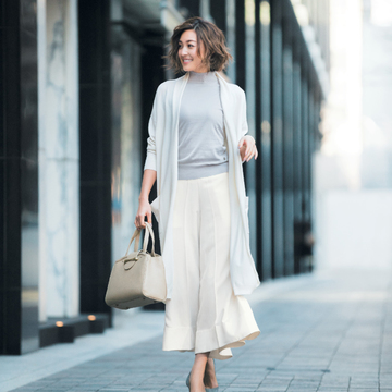 ふわり、ゆらりで着こなしにニュアンスを加える「揺れパンツ」　五選