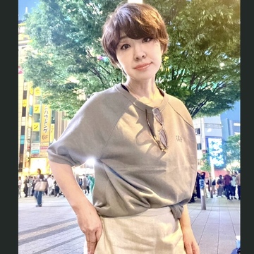 GAPで、初夏の夜、グレージュで大人カジュアルコーデに✨