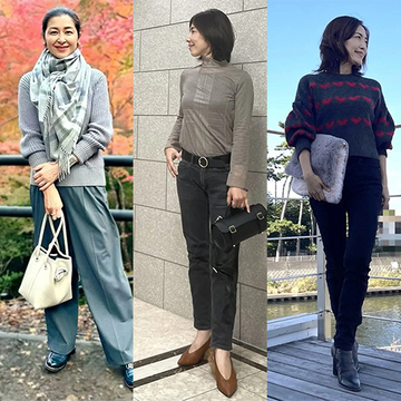 プチプラで即しゃれ見え！50代のおしゃれを底上げしてくれる「ユニクロ・GUアイテム」コーデ3選