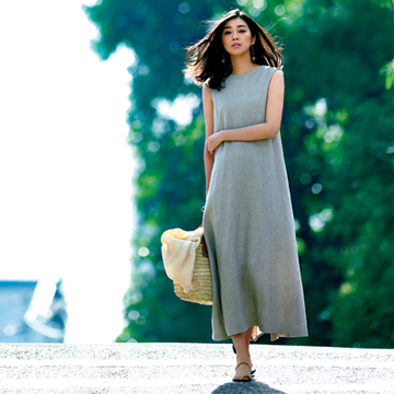 ADORE、ATON etc.細部のこだわりが光る定番ベーシックカラーワンピ【Jマダムブランドの“ほぼノースリーブ”ワンピース】