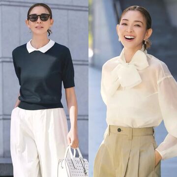 50代の働く女性向け「初夏のオフィスコーデ」一週間スタイル