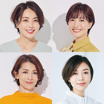 毛量多めの50代必見！膨らみすぎずふんわり見せる「ショートヘア」4選