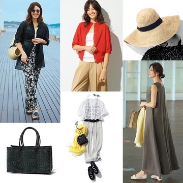 【50代 ファッション】猛暑をのりきる！夏のファッションアイテム勢揃い【おすすめの服＆小物 人気売れ筋ランキングTOP10】