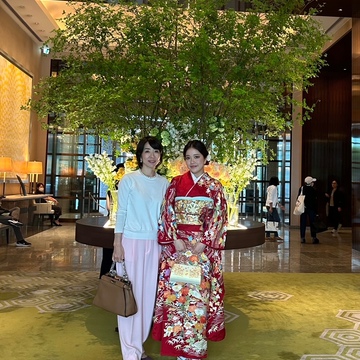 パレスホテル東京で、娘の成人式前撮り☆