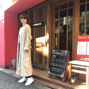 やっと出会えたリネンコート