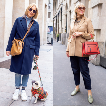 【ミラノのおしゃれマダムの冬スタイル5選】インパクトのあるアイテムを加えてコーデを格上げ！