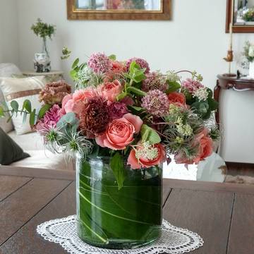 エクラ11月号｢日常を素敵に飾る花」