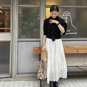 寒暖差ある日のファッションコーデ