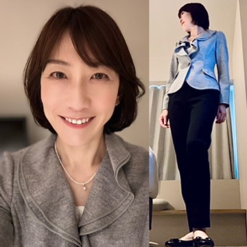 アラフィフ 入学式 スタイル 🌸