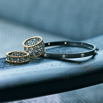 強さと美しさあふれる「ブチェラッティ」のブラックジュエリー