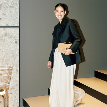 【働く50代に似合う信頼ジャケット】立体フォルムが魅力「DOMELLE」のタキシードジャケット