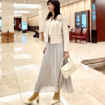 好きなジャケットで卒業式コーデ