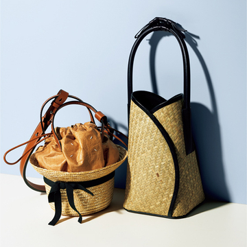 【2024夏 ブランドバッグ】メゾン マルジェラの新作は遊び心あふれるストローバッグ