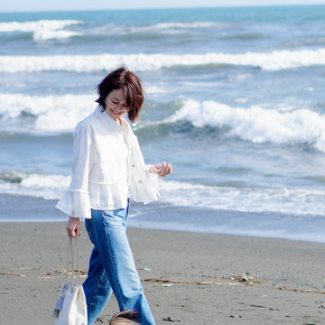 脚をきれいに見せてくれるUNIQLOデニム2コーデ