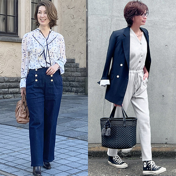 ランチコーデの参考に！アラフィーおしゃれ読者モデル華組「2023春コーデ」まとめ